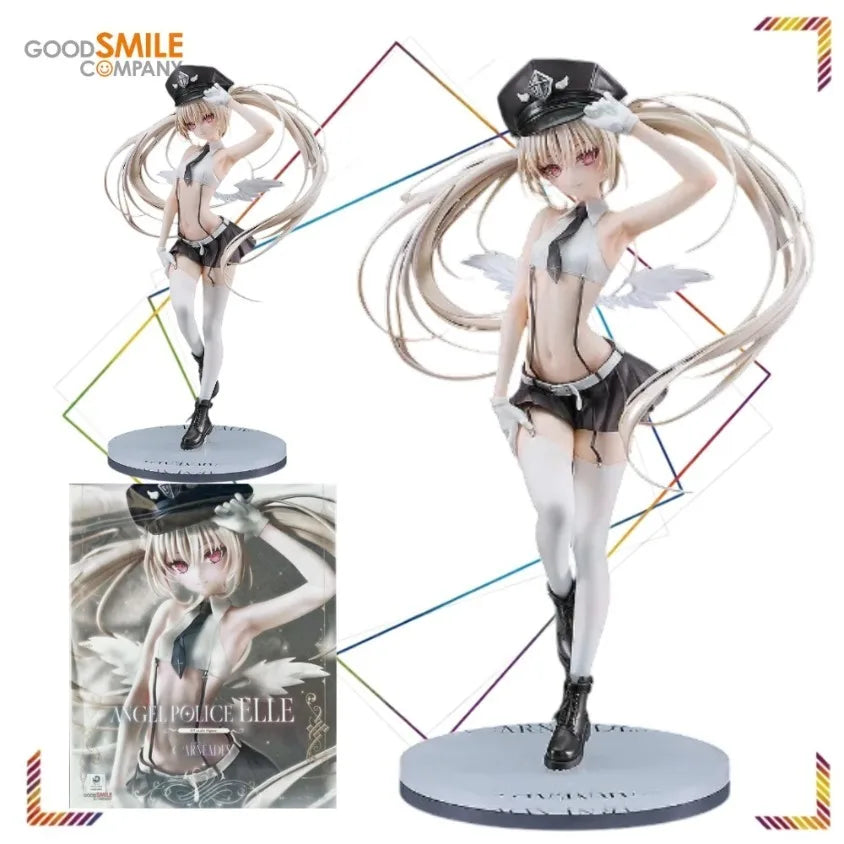 Good Smile 1/7 Scale Figure Angel Police Elle Rurudo Original Anime Girl Action Figures Model Collection Doll Gifts Decor