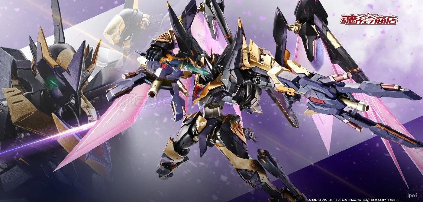【MT】BANDAI METAL BUILD DRAGON SCALE CODE GEASS Pure Almaria Lancelot Albion Zero Anime Figure Toys