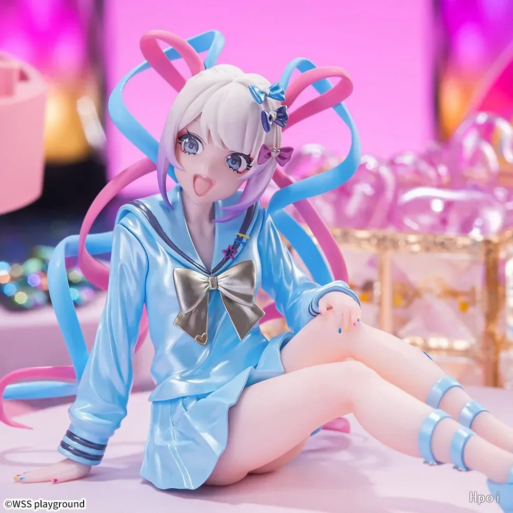 Original Sega Needy Girl Overdose Chokonose Premium Figure Chouzetsu SaiKawa Tenshi Chan Anime Action Model Toys Gift In Stock