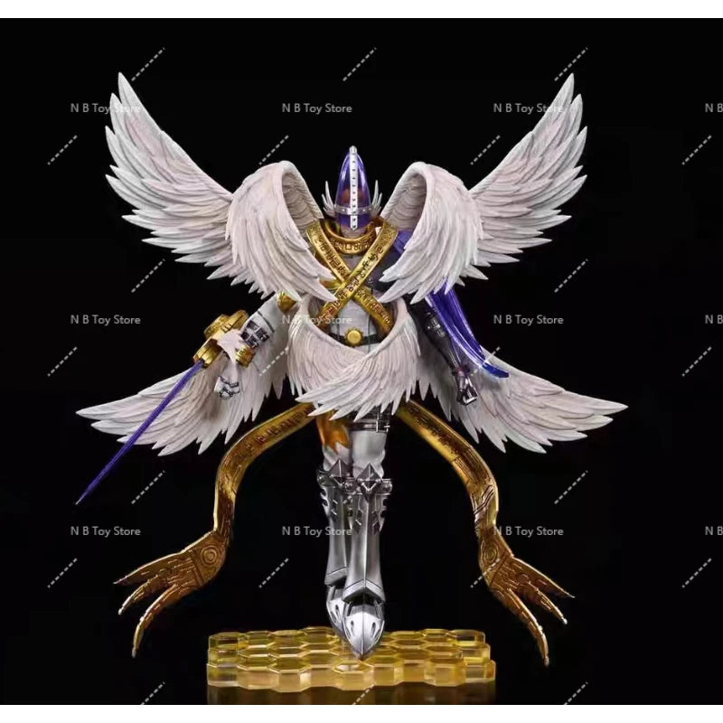 Tyrannosaurus Rex Studio Model, Celestial Digimon Angelmon Beast Resin Figure, Statue, Animation Character, Gift, in Stock