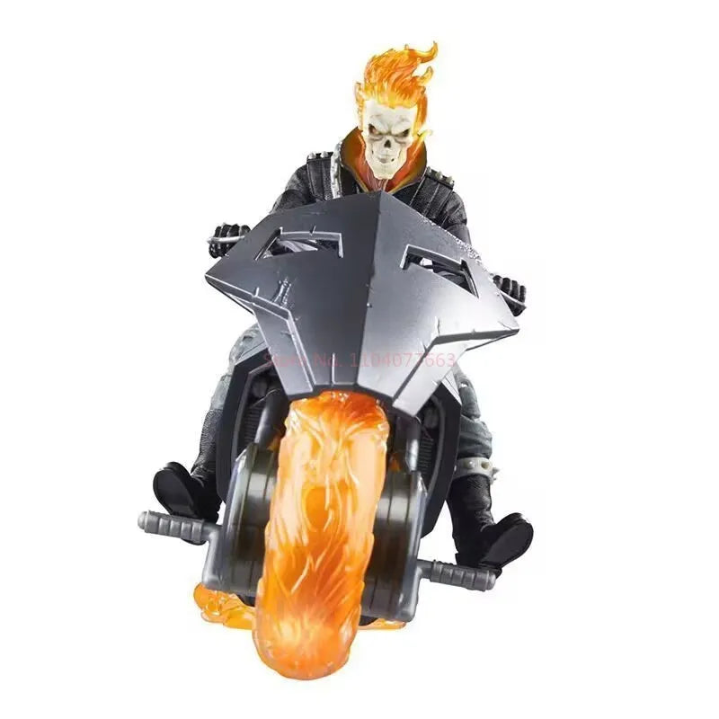 Hot Legends 85th Anniversary Exclusive Ghost Rider 6" Anime Figurine Action Figure Gk Collection Model Statue Customized Toys