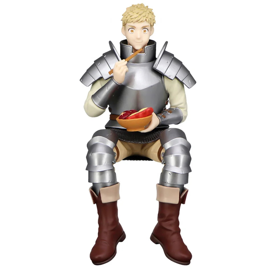 13-15CM Anime Dungeon Laios And Meshi Marcille Donato Figure sit Delicious in Dungeon PVC Model Toy Gift Action Figure Doll