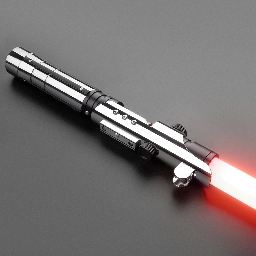 DamienSaber Starkiller Lightsaber XENO Heavy Dueling Light Saber Metal Hilt Sensitive Smooth Swing with Infinite Color Changing