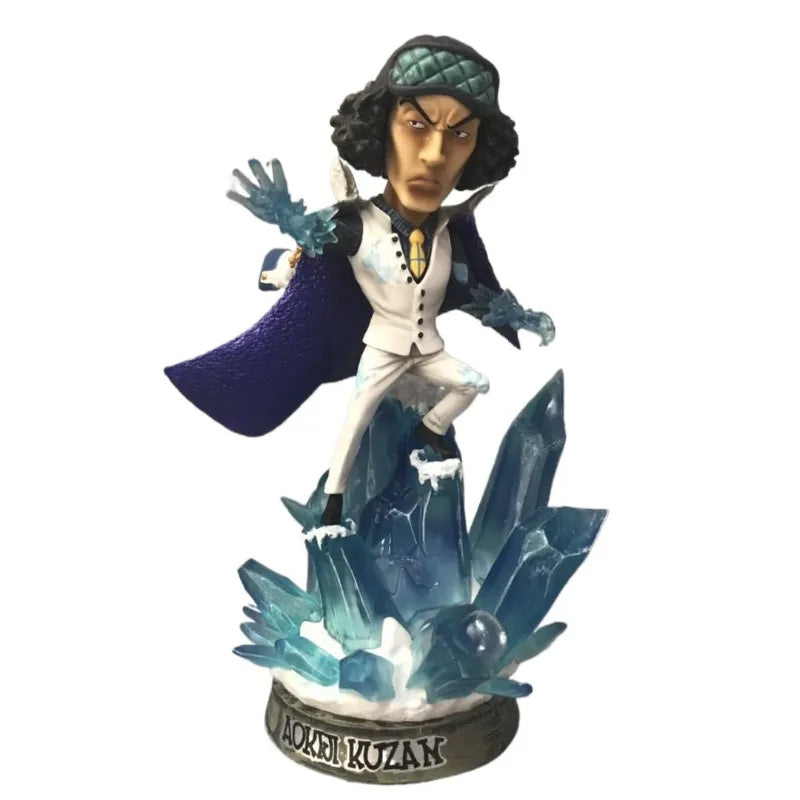 22cm Anime Figure Navy Aokiji Akainu Borsalino Action Figure Model Doll PVC Collection Decoration Toys Christmas Birthday Gifts