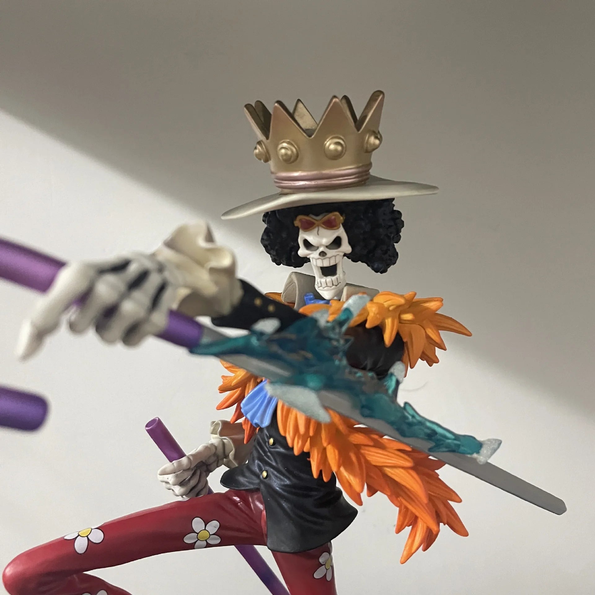 One Piece Strohhutpiraten PVC-Figuren Luffy Zoro Nami Usopp Robin Sanji Statue Schreibtischdekoration Geschenk