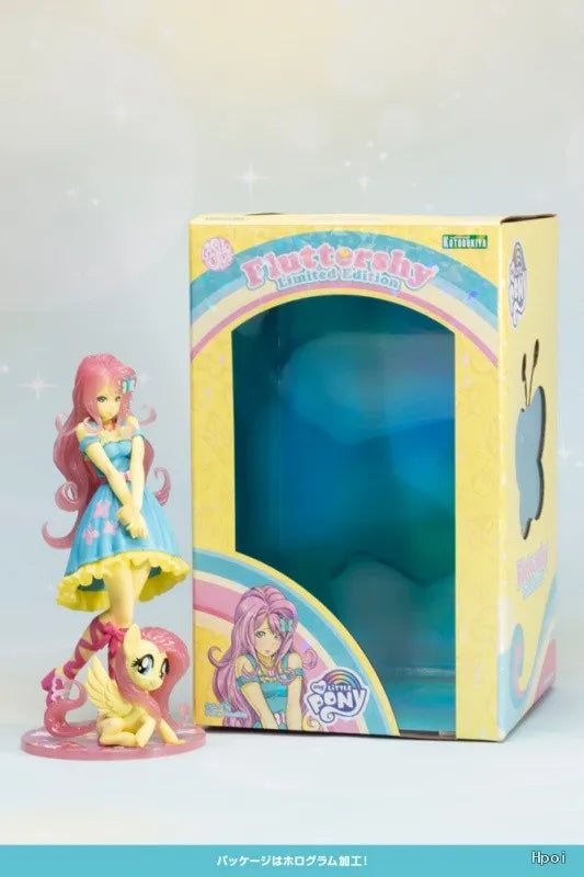 【FS】 KOTOBUKIYA Beautiful Girl Statue Series × Rainbow Pony Rou Rou Limited Edition Scale 1/7 Figures Models Toys Gifts