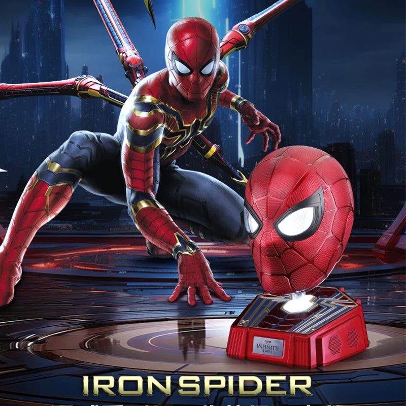 Killerbody Bluetooth Anime Mask Headset Iron Spider Man Collectible Model Toy Chinese Original Design Robot Helmet Action Figure
