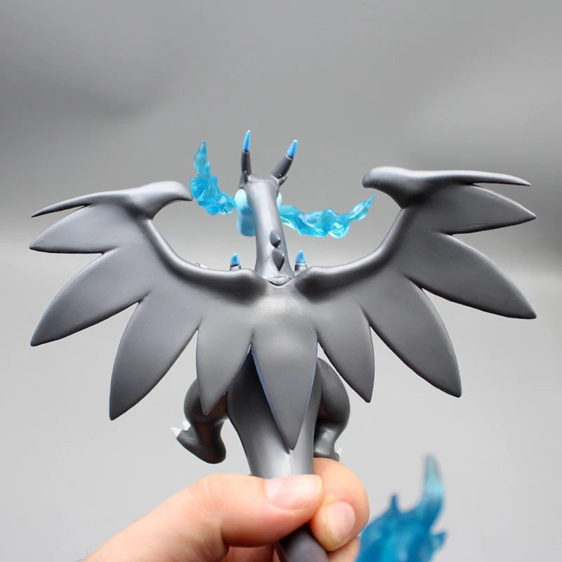 10cm Mega Charizard X Popular Anime Figure Model Gk Statue Boys Collection Desktop Decoration Ornament Doll Toys Gifts