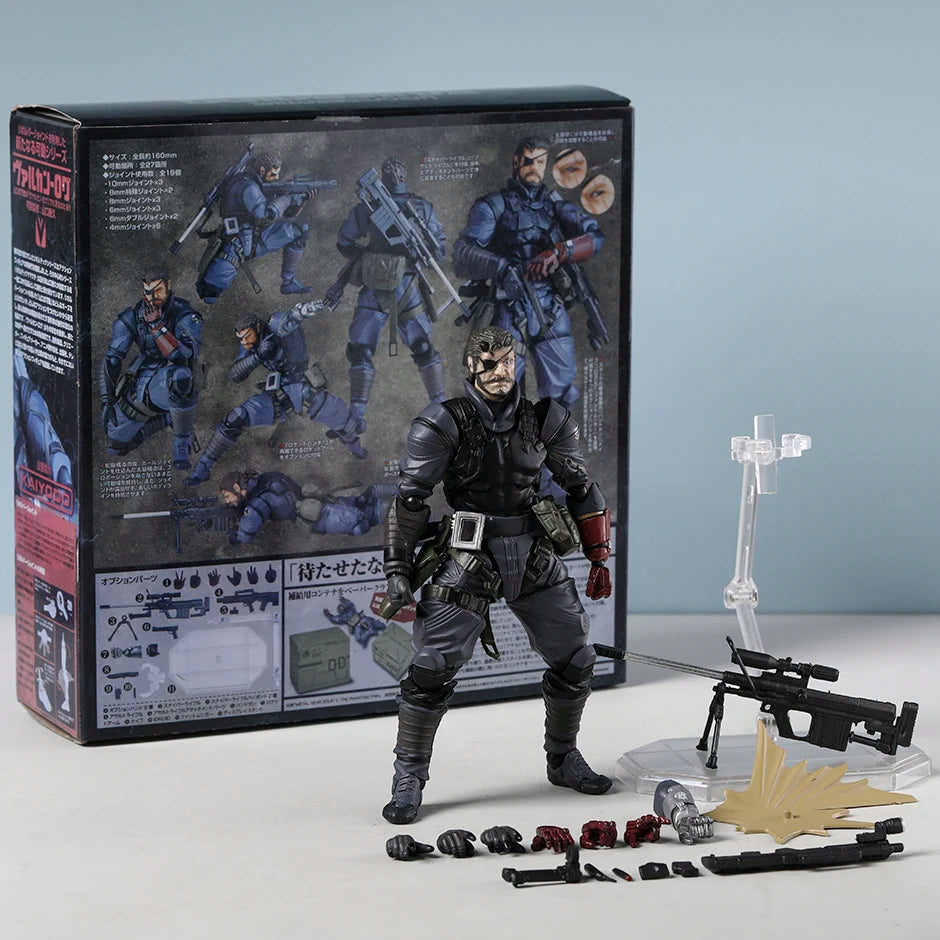 Revoltech Phantom Pain Venom Snake Collection екшън фигурка PVC модел играчка кукла фигурки подарък