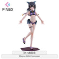 F:NEX Original Magical Girl Illya Swimsuit Series Ilyasfel Von Einz Beren\Meiyou Edfeldt Not Movable Figure Statue Model Toys