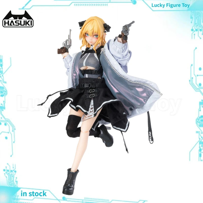 【Original】HASUKI PA009 Leader in White Mariano ORI.Ver 1/12 Action Figure Model Toy