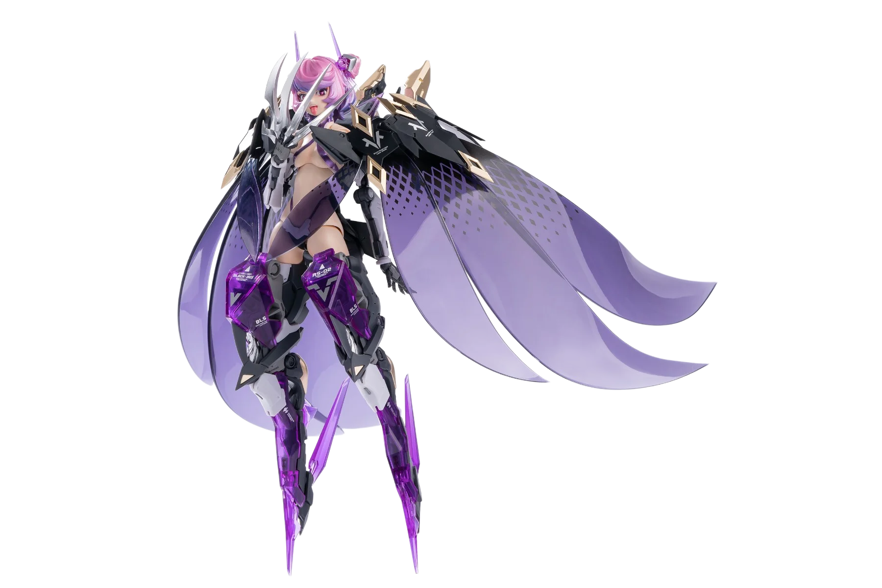Rosado RS-02 Starflower Black Iris Figure Official Earnestcore Craft  Action Girl Anime Mecha Figure Collectible Toy Decor Gifts