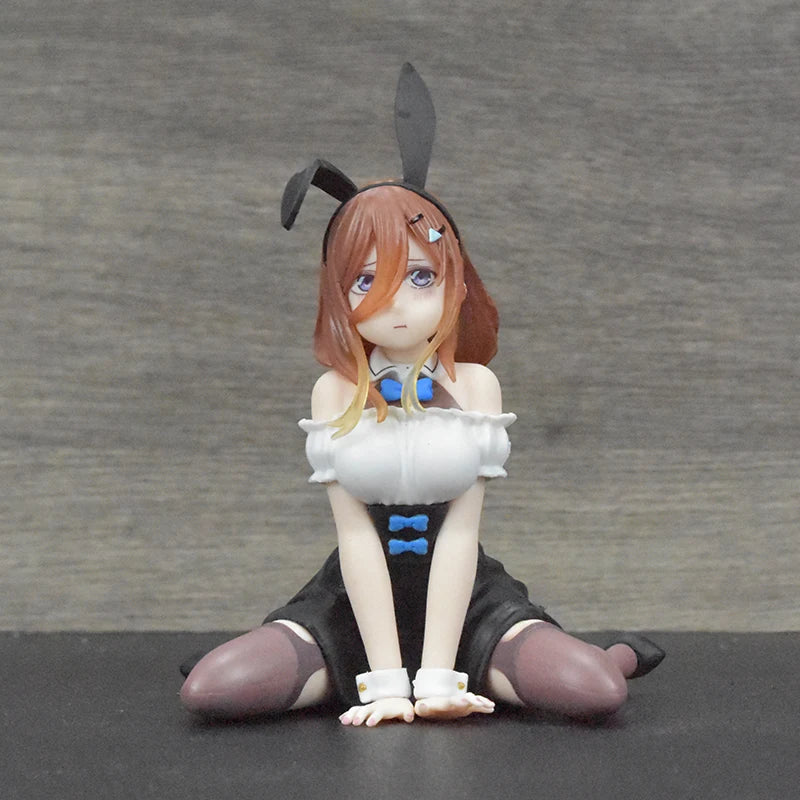 Anime DeadPrinc Figurine GK Rabbit Flova Action Figure Yotsuba Nakano Ichika Statue Azur Lane MNF Le Malin Figure Bunny Doll Toy