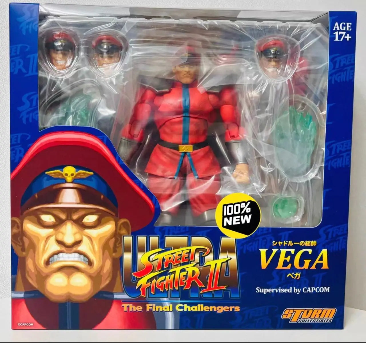 In Stock 100% Original Storm Toys ST 1/12 SF Street Fighter M·Bison Vega Anime Action Figures Toys Models PVC Gift Collector