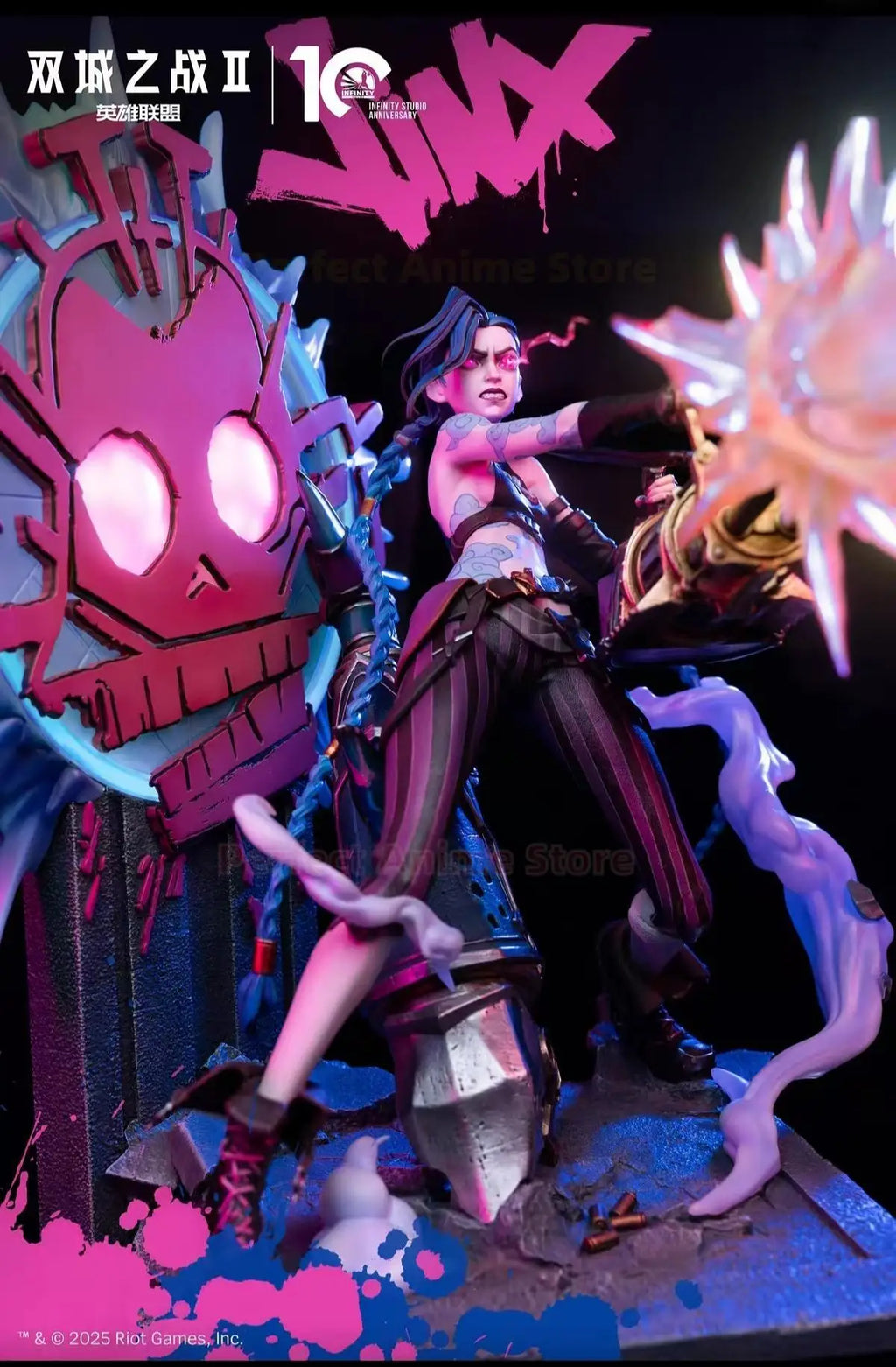 Pre-sale: Kaitian Studio, Arcane II, Jinx, 1/4 Full-body Statue