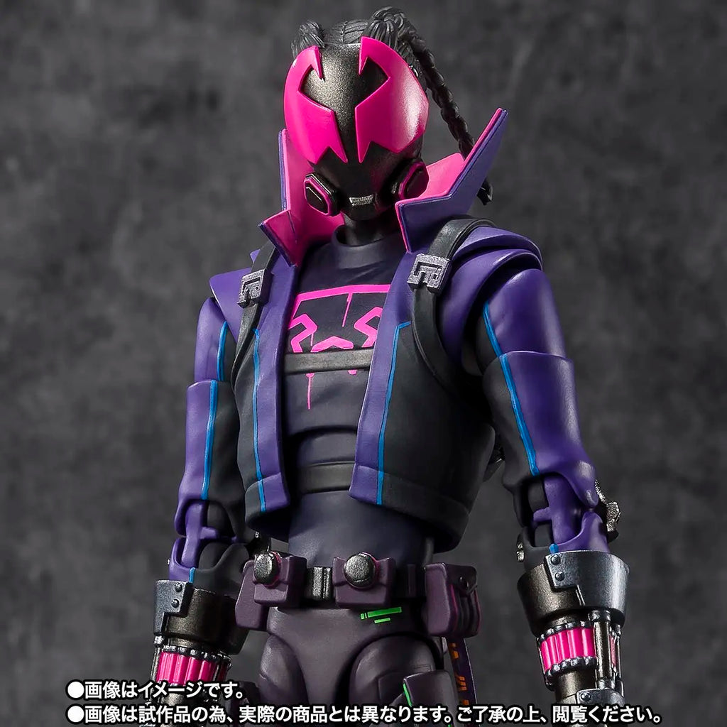 In Stock Bandai SHF Prowler Spider-Man Across The Universe Miles Morales Ready Stock Action Figure Gift