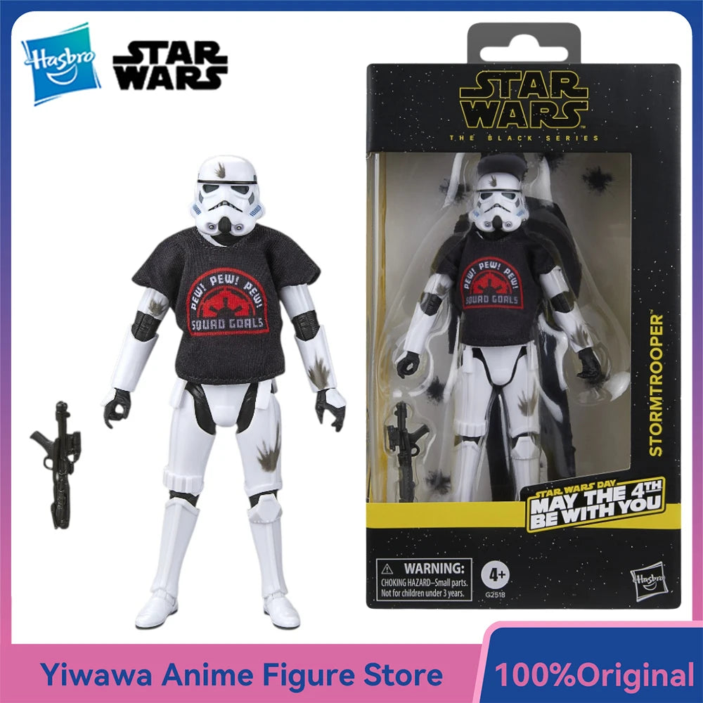 [In-Stock] Hasbro Star Wars The Black Series Stormtrooper (May the 4th Be With You) 15cm Action Figure Model Toys
