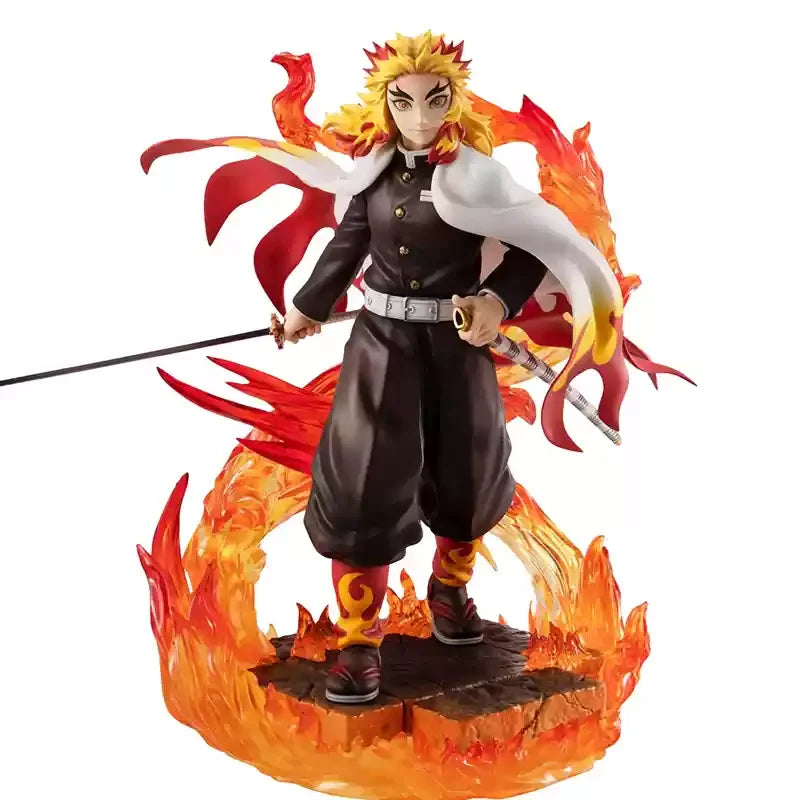 Kimetsu No Yaiba Anime Figur Tokitou Muichirou Dämonentöter Rengoku Kyoujurou Mitsuri Shinobu Nezuko 18cm Modell Geburtstagsgeschenk