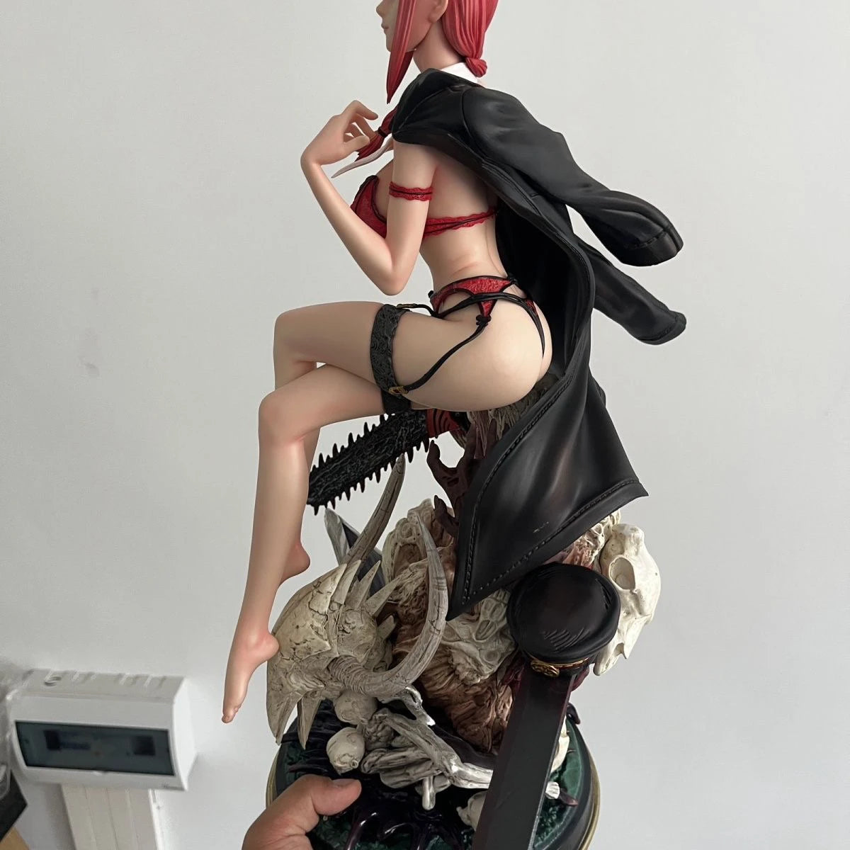 47 cm Chainsaw Man Makima Anime Girl PVC Actionfigur Serie Sammlerspielzeug Modell Puppe für Erwachsene Spiel Statue Weihnachtsgeschenke