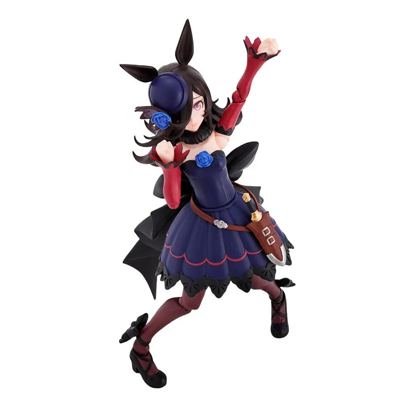 Bandai Genuine SHF Umamusume Pretty Derby Rice Shower Special Edition Anime Action Figure Collectible Model Toys Gift Children