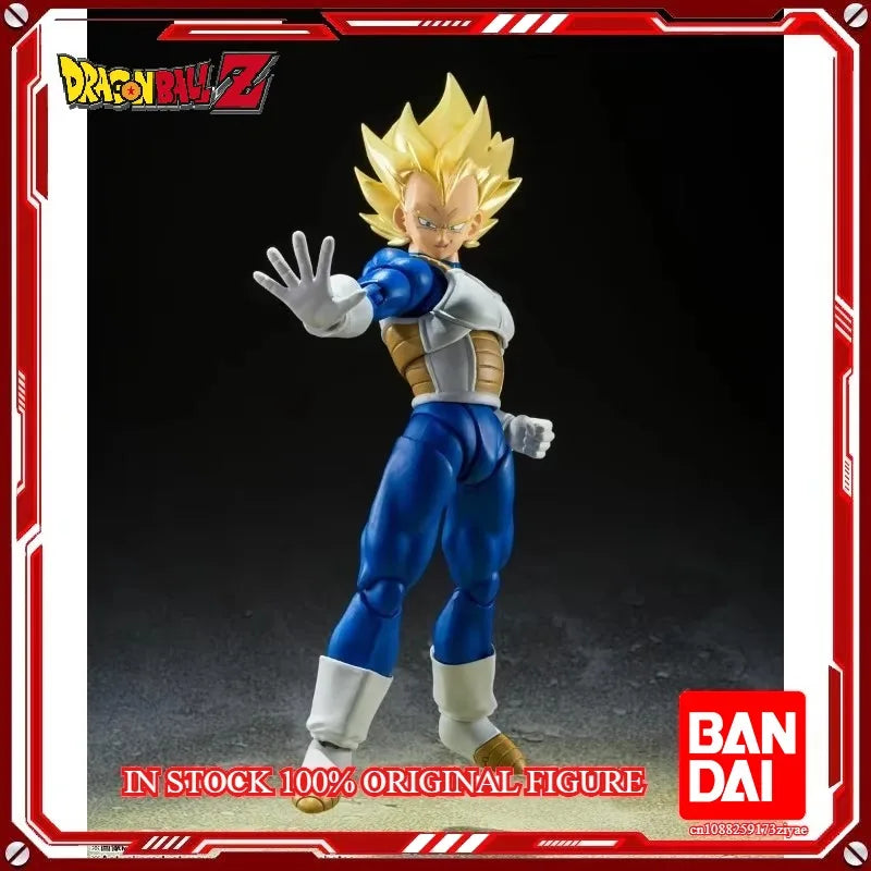 In Stock 100% Original BANDAI SPIRITS S.H.Figuarts Vegeta AWAKENED SUPER SAIYAN BLOOD  Anime Figure Model Action Toys Gifts