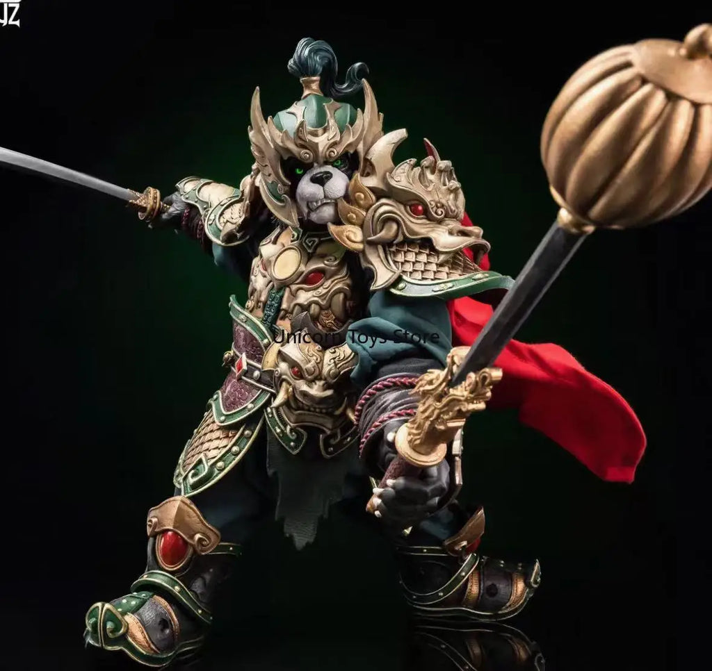 Spot Goods  2025 Limited Edition METYTOYZ Adventurer World Zhennan Cavalry General Pandaman Wu Qinglong Model Figure