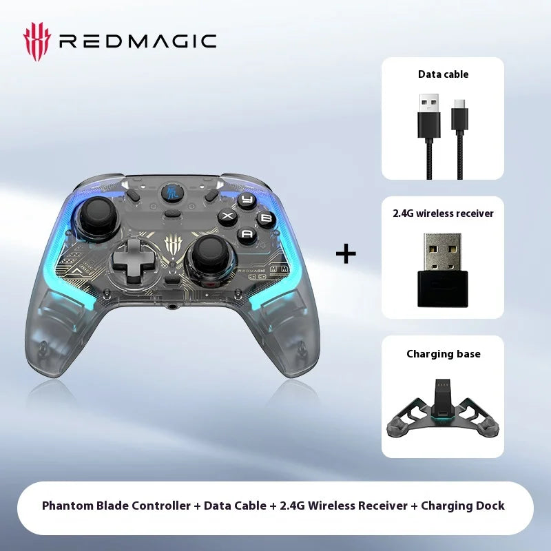 Nubia Red Magic Blade Wireless Bluetooth Game Controller Elite Mobile Phone Feedback Handle For Steam Games Xbox Compatible