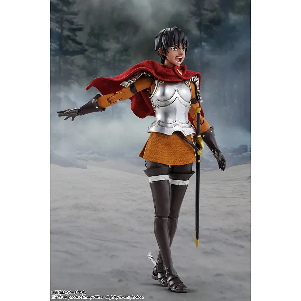 Original New BANDAI S.H.Figuarts Casca (Band of the Hawk) 14.5cm SHF Collectible Action Anime Figure Model Toys