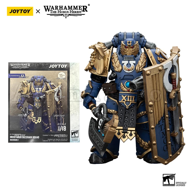 JOYTOY 1/18 Action Figure The Horus Heresy Ultramarines Remus Ventanus Invictarus Suzerain Squad Anime Toy