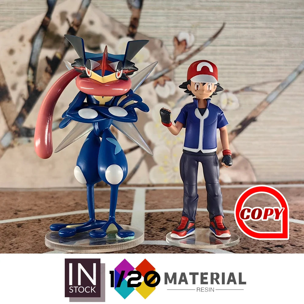 [In Stock]1/20 Resin Scale World [Copy BQG] - Greninja & Ash [Split RE-MENT]