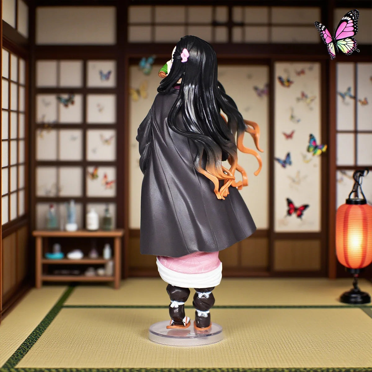 22cm/8.7in Anime Demon Slayer Figure Nezuko Figure Collection Statue Model Toy Gift