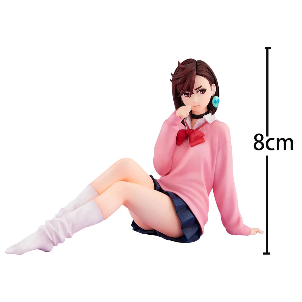Anime Ayase Momo figure Ayase Momo Sitting posture Action Figures Takakura Ken/Momo Ayase Figurine Collectible Model Toys Gifts