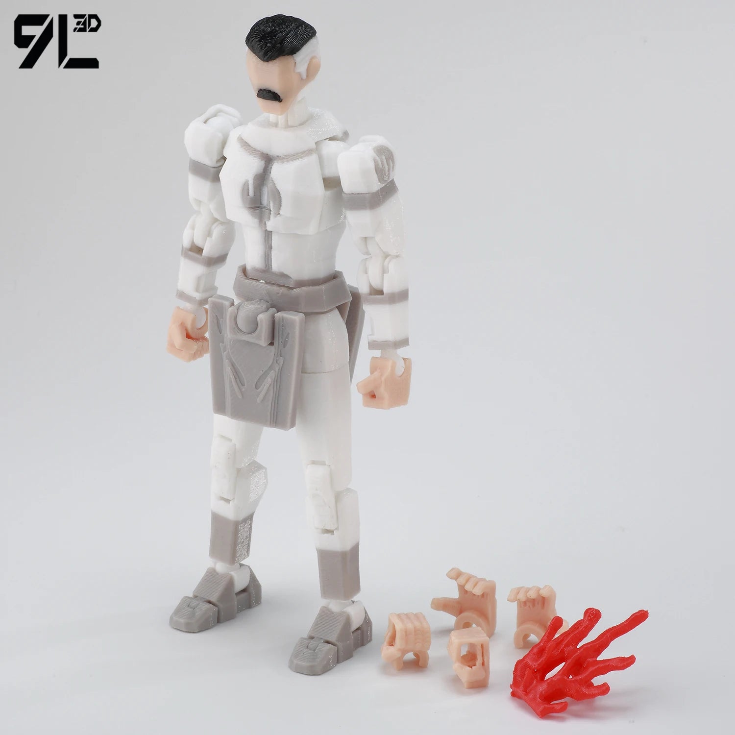 9L3D Dummy13 Unbesiegbarer Omni-Man-Verrat Anime Mehrgelenk-Shapeshift-Spielzeug Kampf-Actionfiguren Freundgeschenk Lucky Titan13