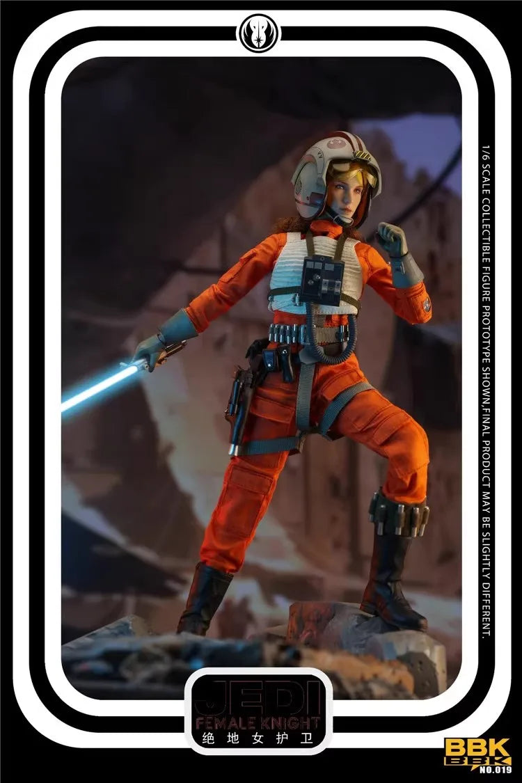 BBK BBK019 1/6 Female Soldier Jedi Female Knight Full Set 12'' Action Figure Model Toy In Stock