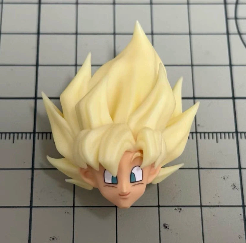 New Air Hm Ah005 Dlc Dragon Ball Z Shf Full Power Super Saiyan Son Goku Headsculpt Action Figures Head Accessories Boys Toy Gift
