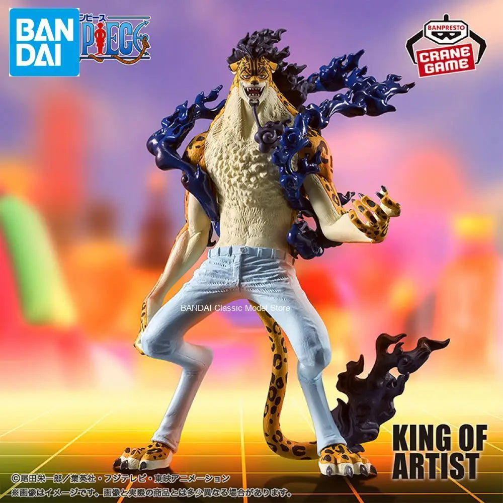 Genuine Official Anime Figures Banpresto King of Artist One Piece Rob Lucci Figuras Anime Boxed Model Special Offer Discount