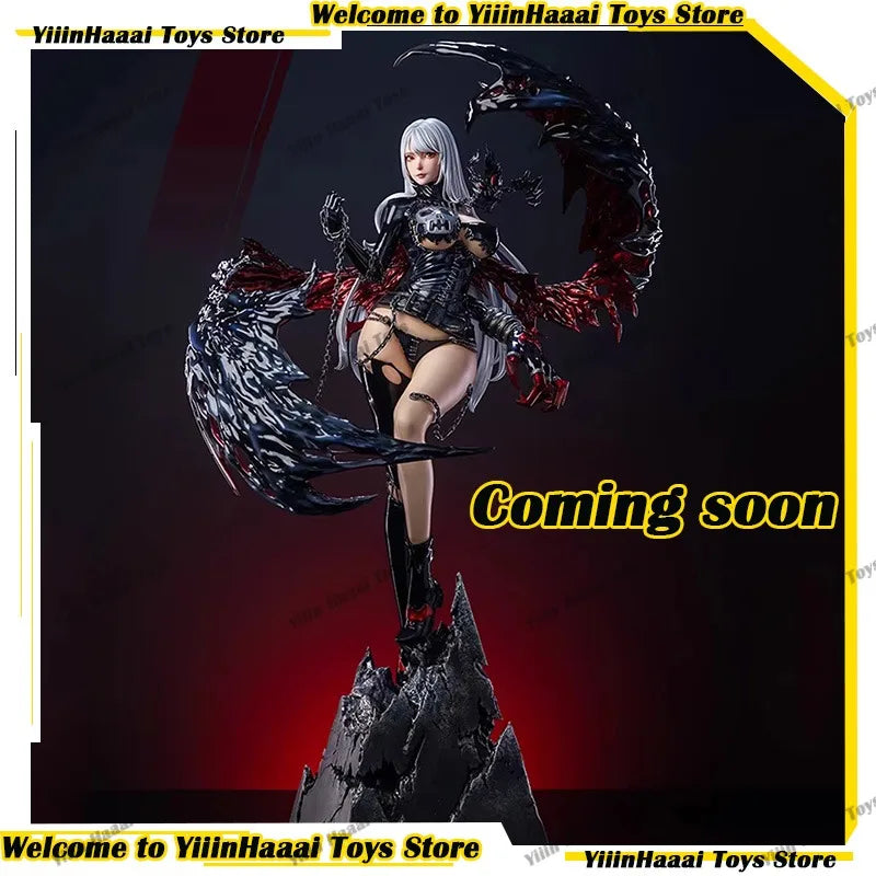 New in Stock Digimon Adventure Anime Figures Lady Devimon Figure PVC Model Toys Beautiful Girl Statue Room Decor Birthday Gifts