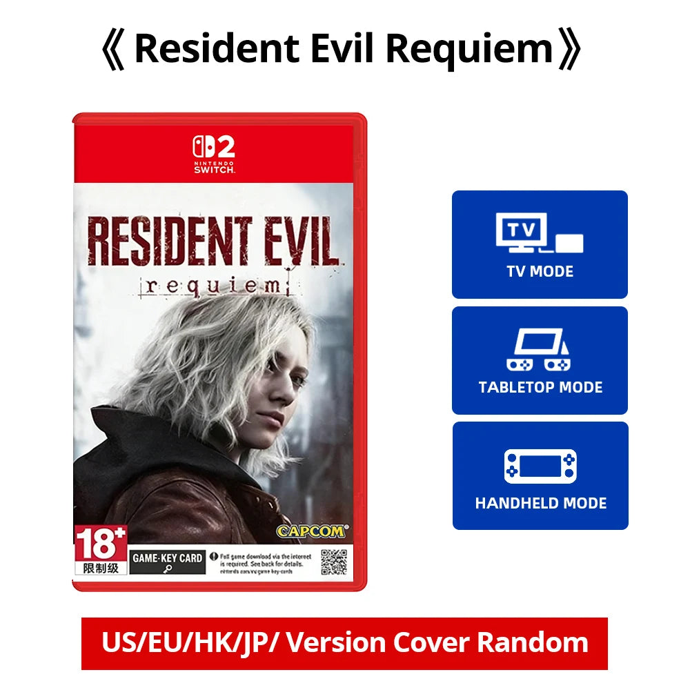 Nintendo Switch 2 Game Deals - Resident Evil Requiem - 100% Original Physical Nintendo Game Card NS2