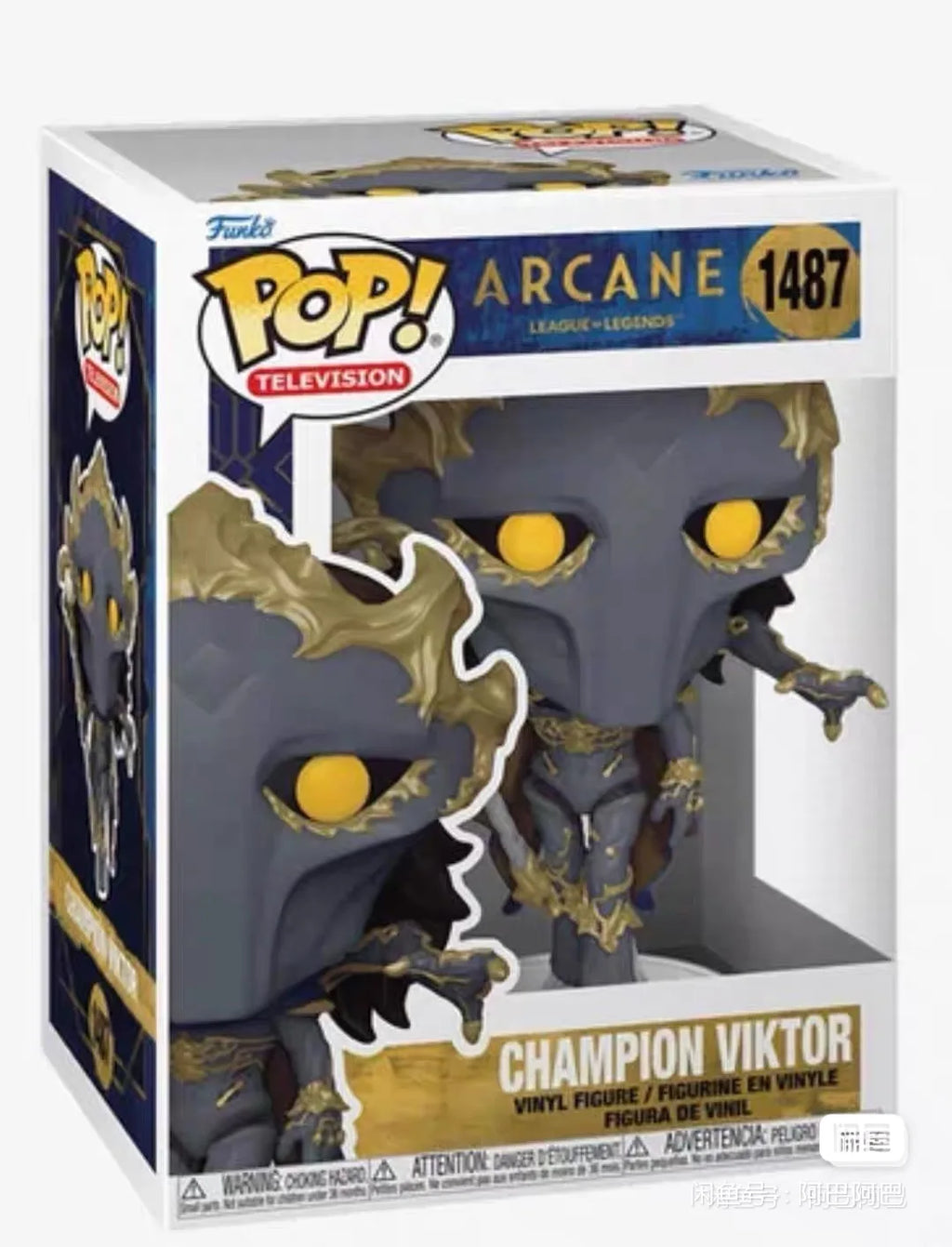League of Legends Arcane Figurine Funko POP Caitlyn Champion Viktor Mel 1488 1489 Limited Edition Collectibles Doll Desk Decor