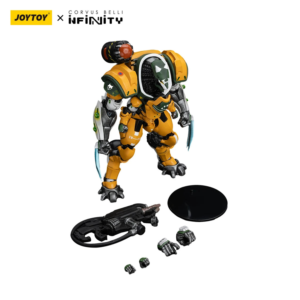 【In Stock】JOYTOY Infinity 1/18 Action Figure Yu Jing Blue Wolf Assault Corps Huolnvincibles Model GiftCollection