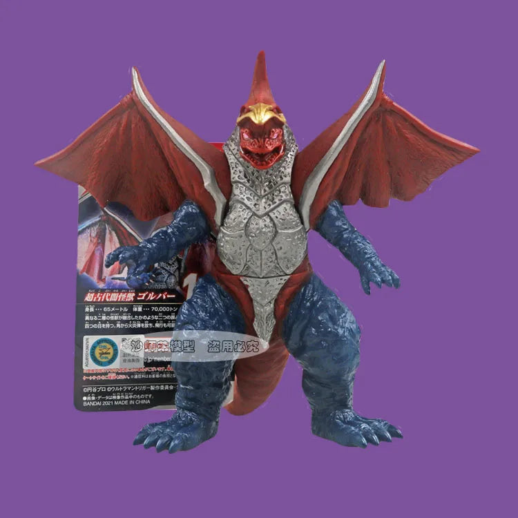 In Stock Bandai Ultraman Omega Gabora Zomira Graim Dogurid Monster 500 Series soft rubber Pvc Movable Model Toys Collection