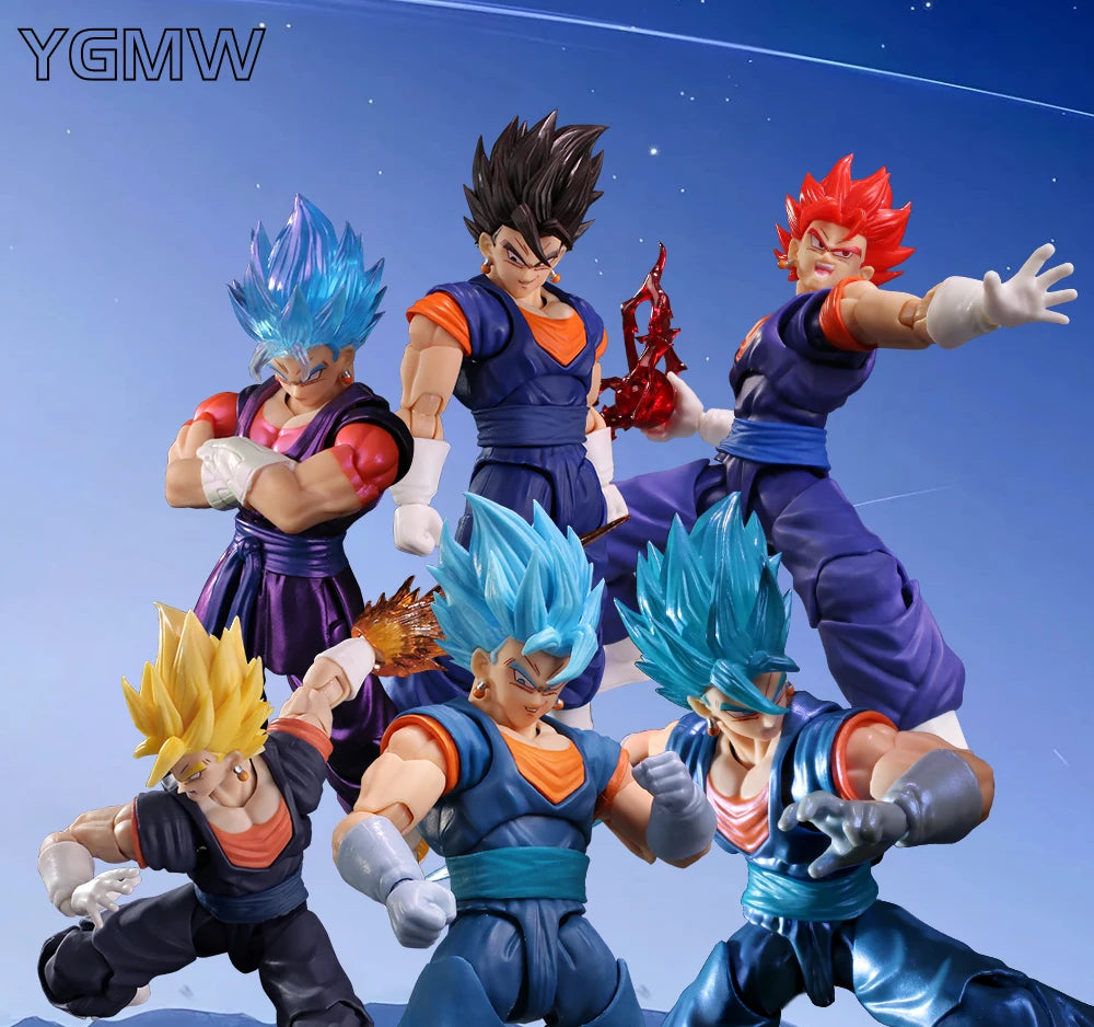 Spot Delivery Repaired version YGMW Studio OCToys Dragon Ball Ultra Blue Beigit 09A  09B NYCC Color Matching Action Figure Toy