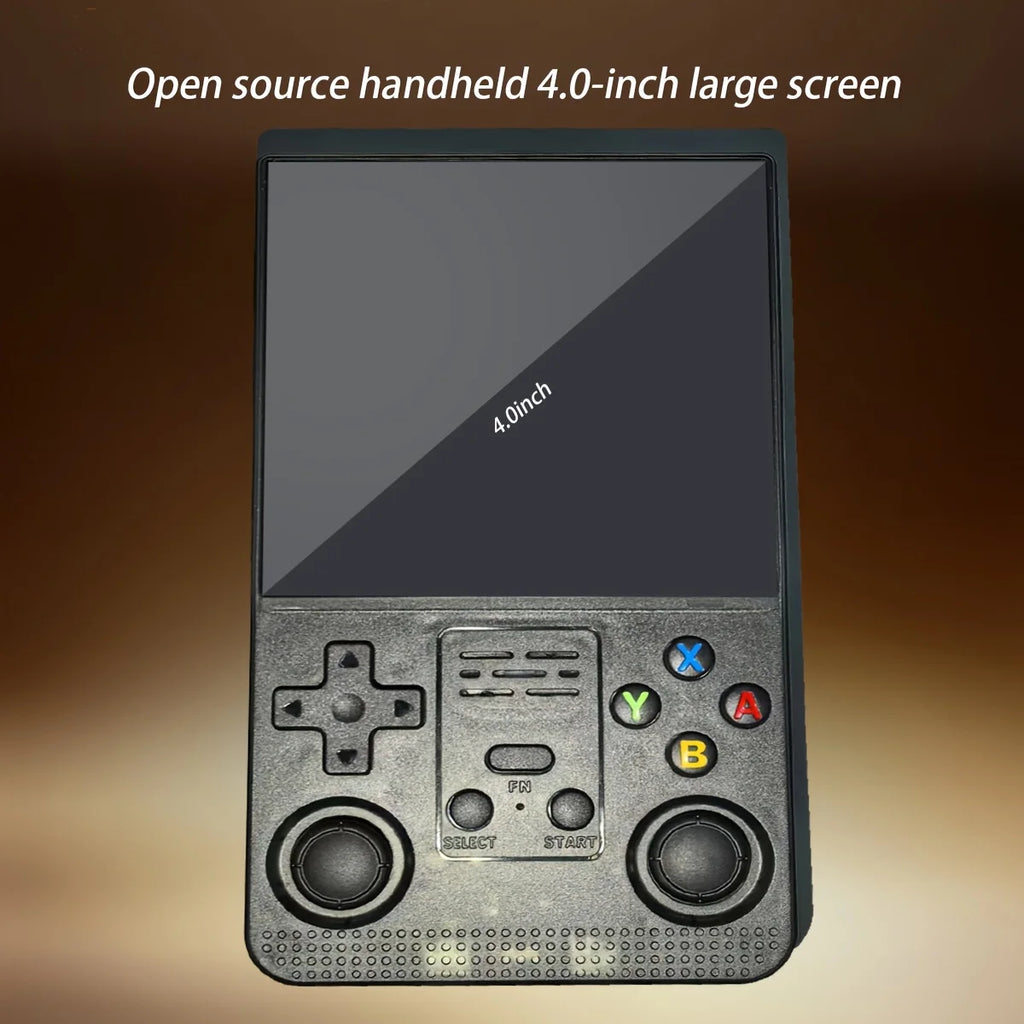 R39 MAX Retro Handheld Game Console Portable Gaming Console Linux System 4.0-inch IPS Screen HD 64GB 20000+ Retro Games