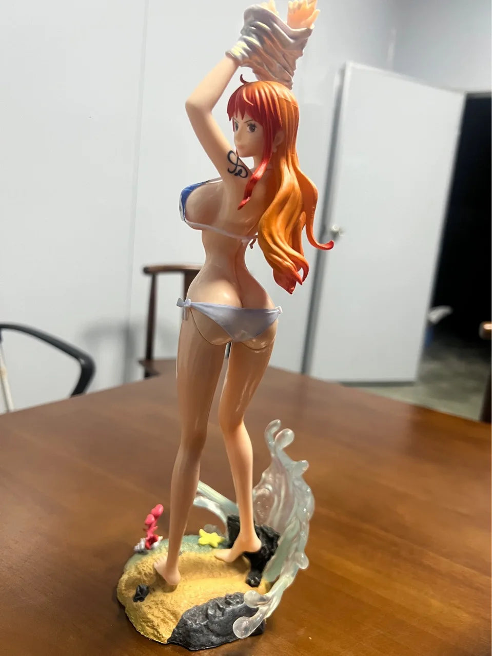 25CM One Piece Nami Anime Figure Thief Cat Nami Figurine Pvc Statue Model Dolls Collectible Ornament Gifts