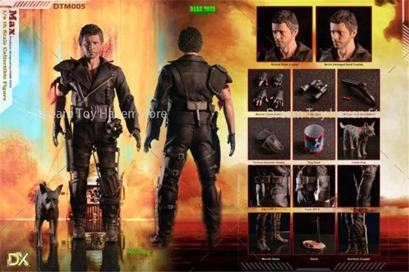 DARK TOYS 1/6 DTM005 Scale Male Soldier Warrior Max Deluxe Edition 12Inch Action Figure Model Collection Toys