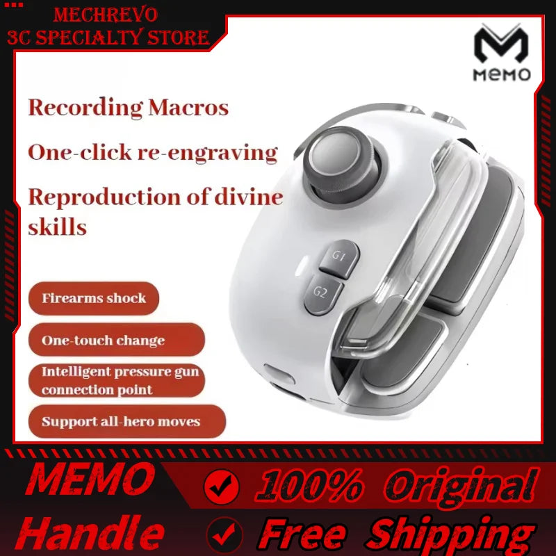Memo Mobile Game Joystick MB03 MB02 – Kabelloser Gamecontroller mit Ein-Klick-Kombination, intelligenter Druckknopf für Smartphone und Tablet
