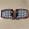 Sofle Split Keyboard Kit Dual Mode Wired Bluetooth Wireless Split Keyboard Kit Customized 58 Keys Hot Swap with Screen Knobs ZMK