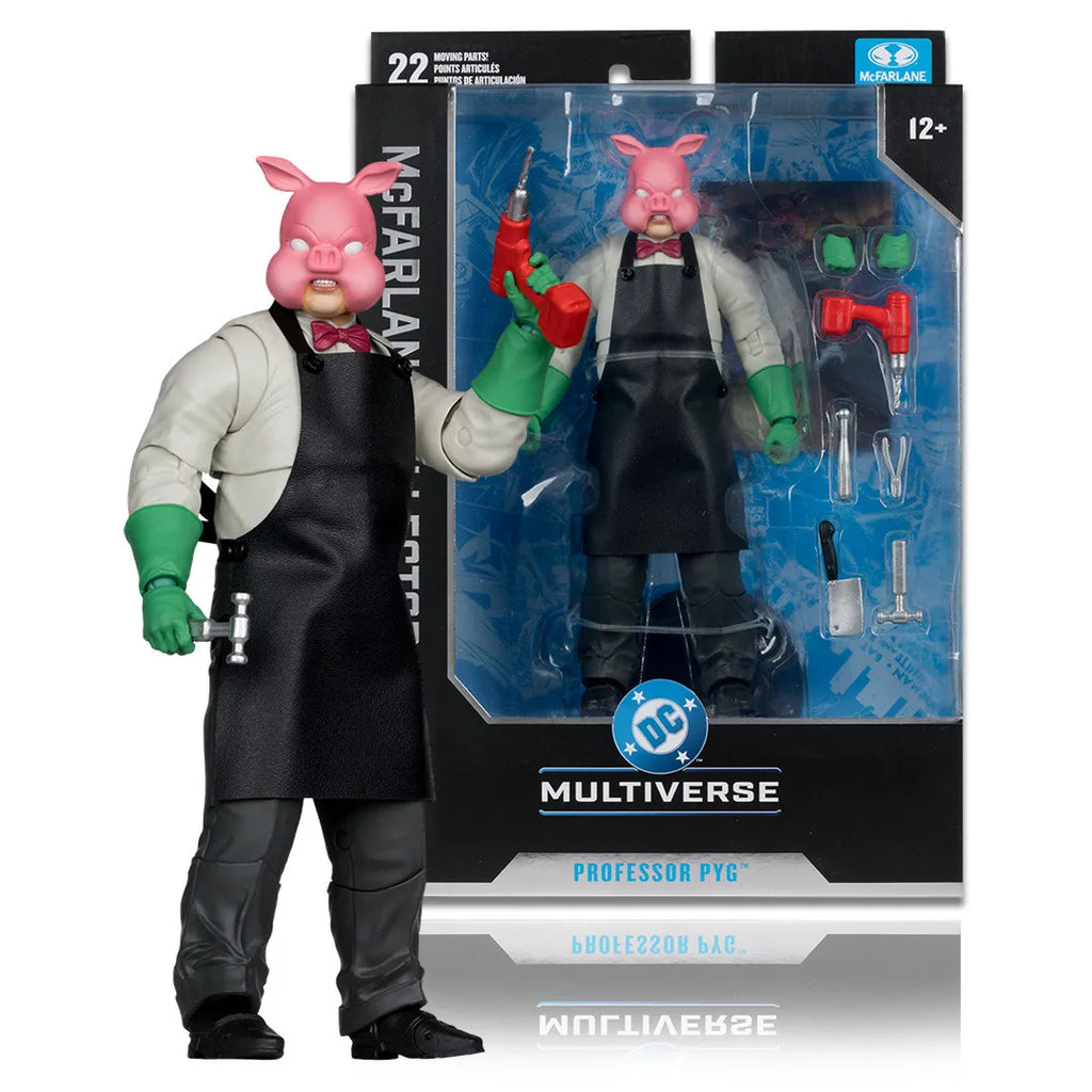 McFarlane Toys Elongated Man Darkhawk Professor Pyg Cosmic Boy 7in Figure Action Collector Edition DC Multiverse Model Doll