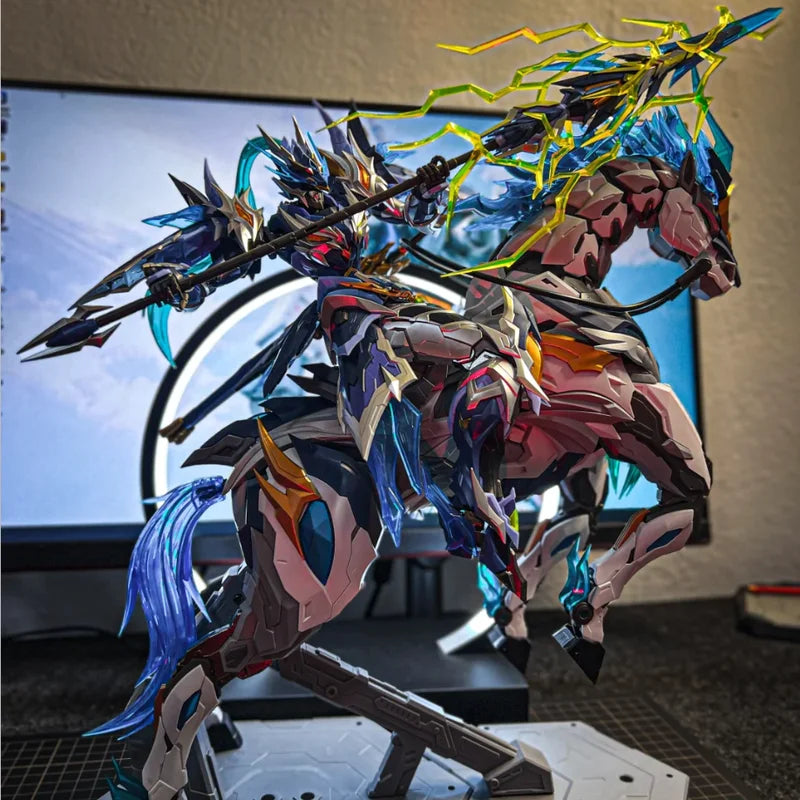 Motion Drive Action Figure Zhao Yun Super Articulated Alloy Skeleton Robot Model Diy Assembly Collectible For Adult Collectors
