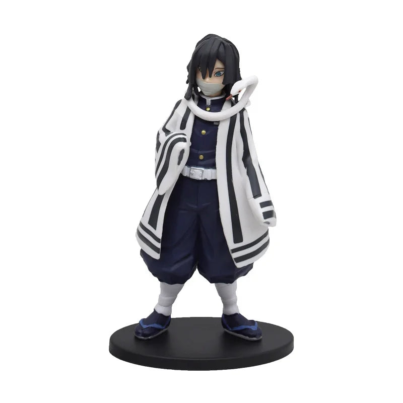 Anime Demon Slayer Kimetsu No Yaiba Sanemi Mitsuri Obanai Muichirou Kyoujurou Tengen PVC Action Figures Model Dolls Toys Gifts